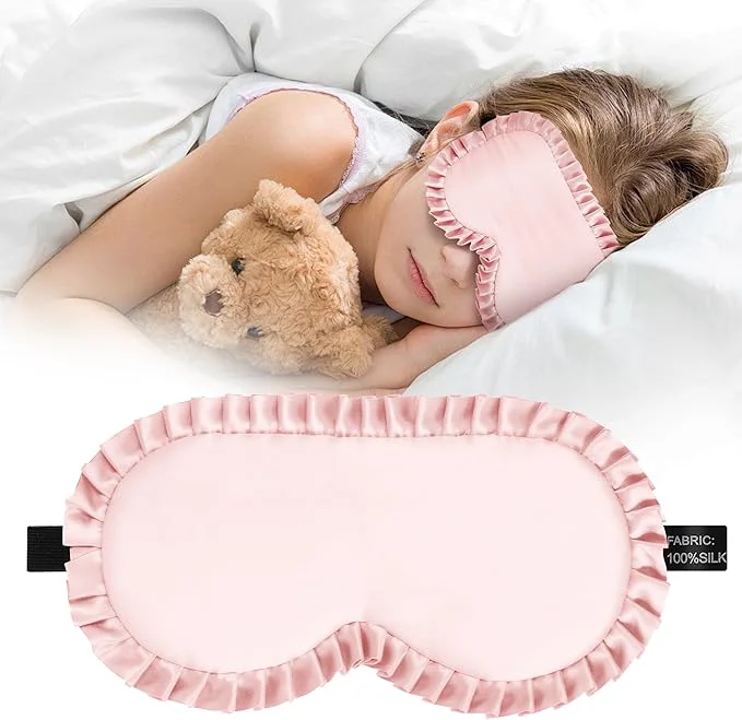 Official Kids Sleep Mask Mulberry Silk Eye Mask Sleeping Mask Smart