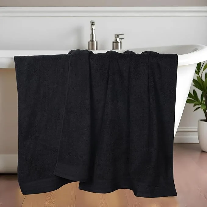 Smooth Superior Honeycomb Cotton Medium Weight Towels High-End