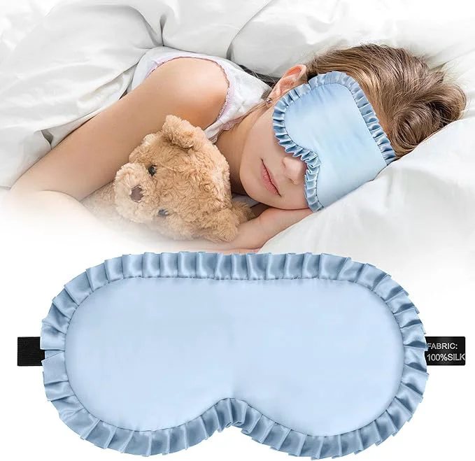 Effective Kids Sleep Mask Mulberry Silk Eye Mask Sleeping Mask Sophisticated