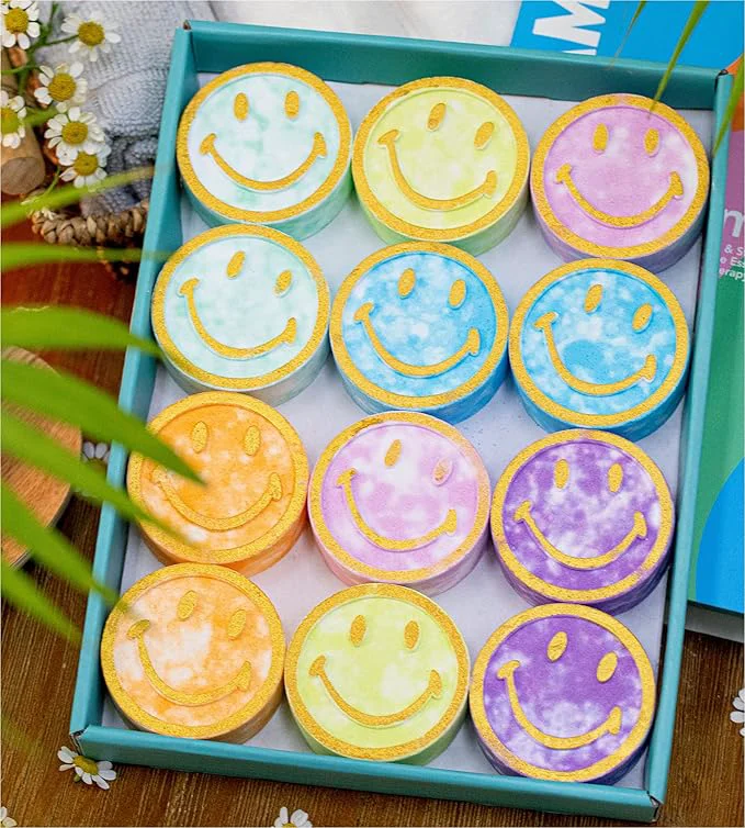 Eco-Friendly Shower Bombs Steamers Gifts for Women-EUSEMIA 12 Pcs Scented Aromatherapy Functional