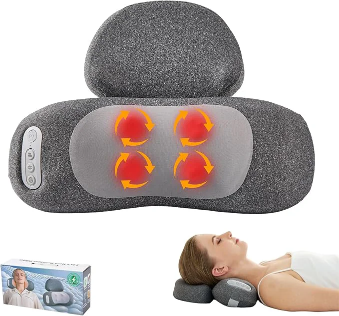 Organic 3-in-1 Neck Massager Pillow Unique