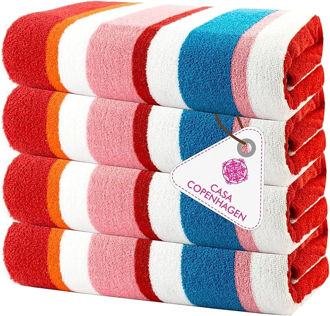 Excellent CASA COPENHAGEN Bora Bora Beach Towels Designed in Denmark Rough and Tough Artisan