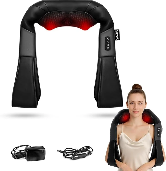 Reusable VOYOR-HEALTH Shiatsu Neck and Back Massager Carefully Designed