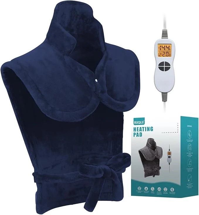 Exceptional 26 x 35 Flannel Neck Shoulder Back Heating Pad Enhanced