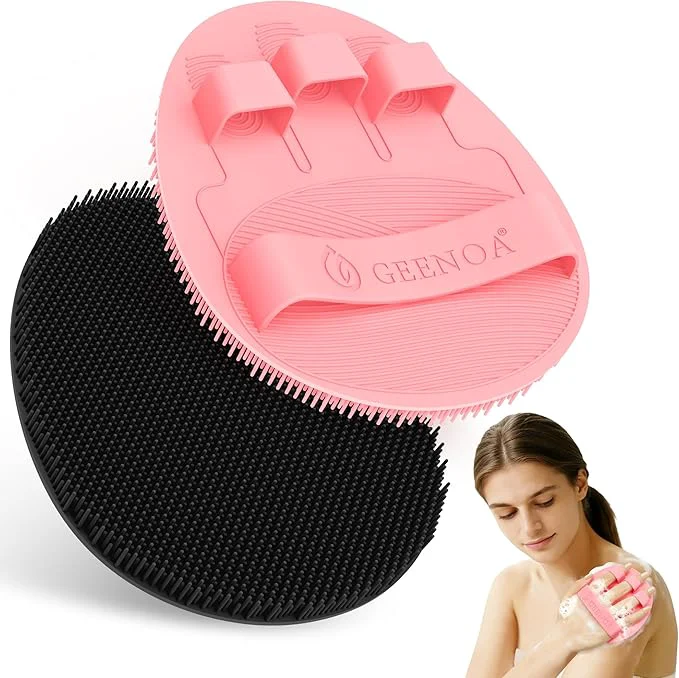 Easy-to-Use Upgrade Silicone Body Scrubber Recyclable