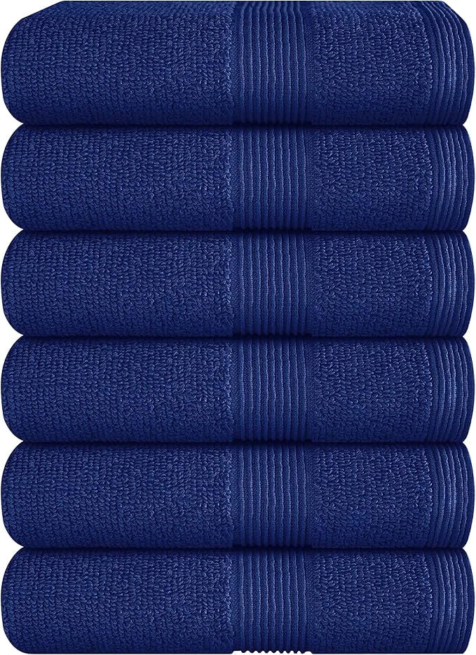 Selected Belizzi Home Ultra Soft 6-Piece Hand Towel Set 16×28- Ringspun Cotton Carefully Designed