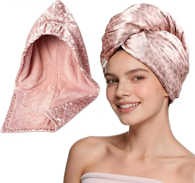 Original Design YANI Satin Microfiber Hair Towel Wrap Authentic