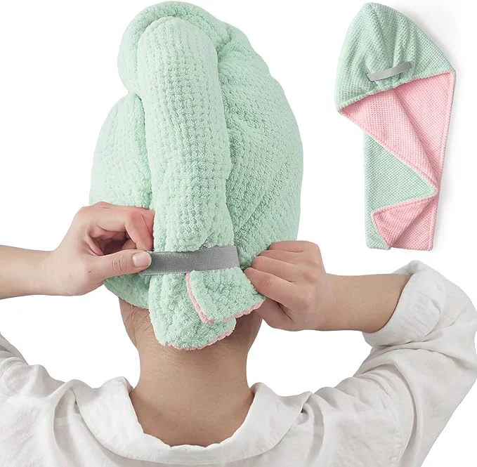 Fine Crafted REDKISS Microfiber Hair Towel Wrap Responsible