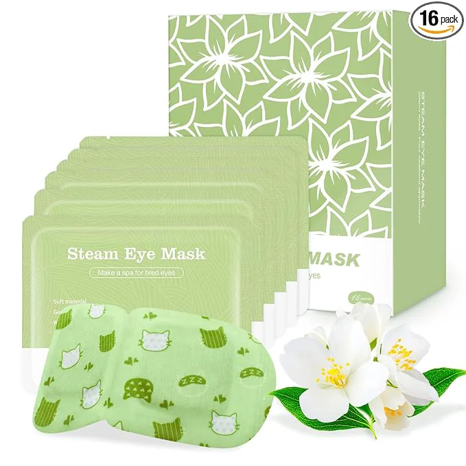 Long-Lasting Jekeno Steam Eye Mask 16 Packs Eye Masks Fast