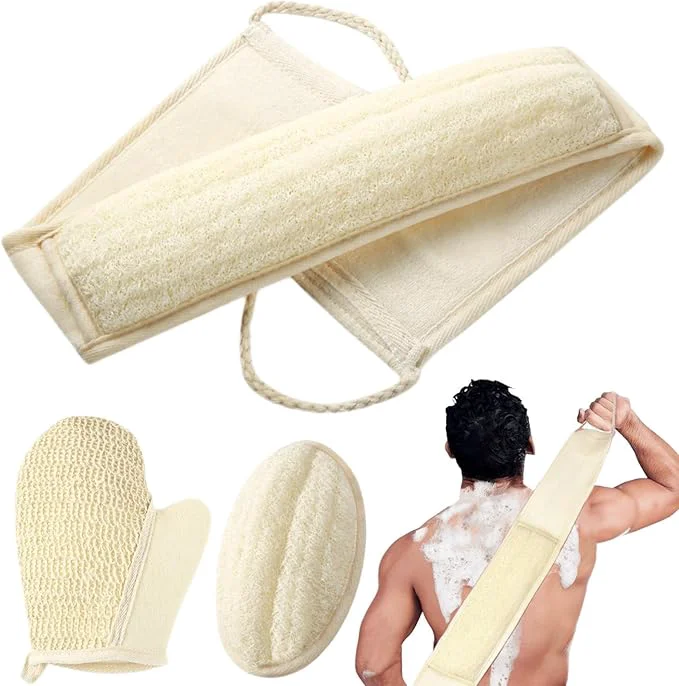 Functional Natural Loofah Sponge Exfoliating Body Scrubber Loofa Back Scrubber Prestigious