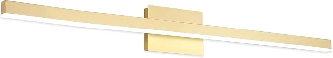 Sustainable Joossnwell Gold Vanity Lights Bar 47.2 inch Modern LED Bathroom Light Fixtures Carefully Designed