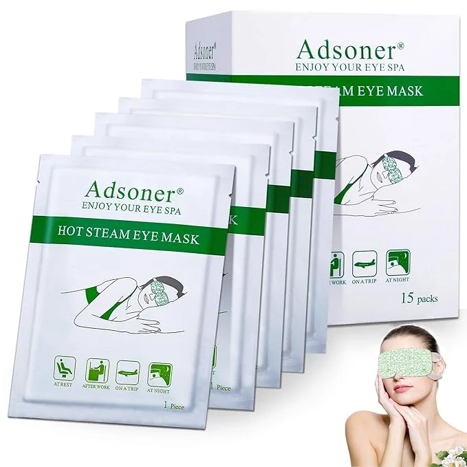 Effective Steam Eye Mask 15 Packs Hot Steam Eye SPA Mask Trendy