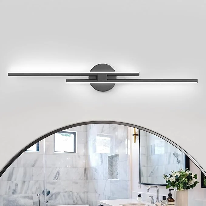 Excellent EDISLIVE Dimmable Modern LED Vanity Light Fixtures Bathroom Vanity Wall Lighting Reusable