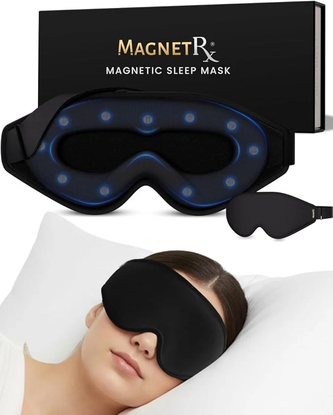 Flexible MagnetRX® Magnetic Sleeping Mask – Effective Magnetotherapy Magnetic Sleep Masks High-End