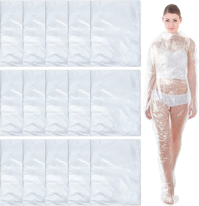 Versatile Xtinmee Disposable Body Wraps PE Sauna Bath Suit Plastic Body Sauna Wrap First-Class