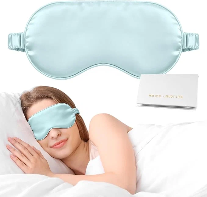 Fast Silk Sleep Mask Eye Mask for Sleep Women Men Mulberry Sleeping Mask Classic