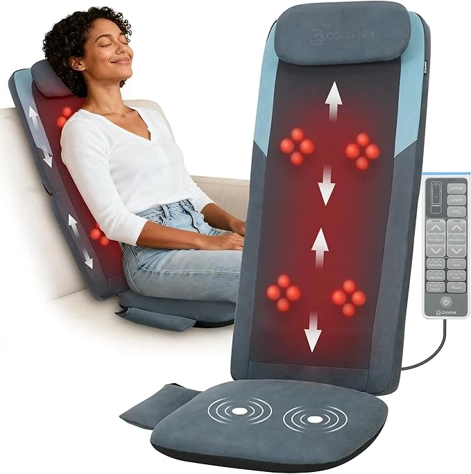 Next-Generation COMFIER Shiatsu Back Massager Chair Pad Expertly Made