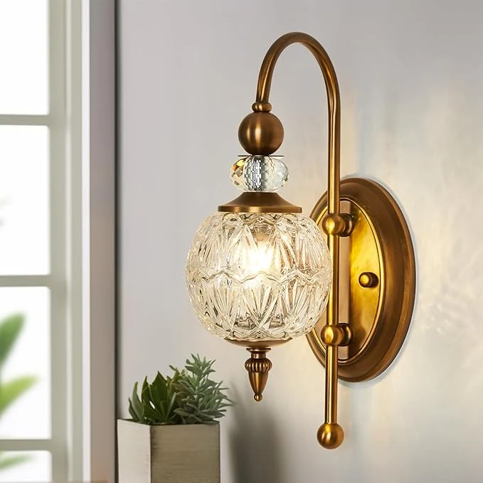 Soft Piepooye Vintage Gold Wall Sconce High-Performance