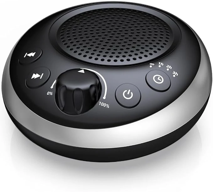 Elegant Sound Machine Loud White Noise Machine Nonstop Brown Noise Sleep Machine 30 Long-Lasting