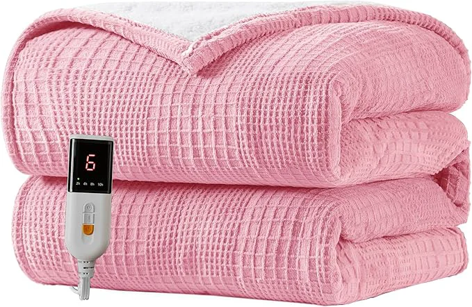 User-Friendly Texciting Heated Blanket Electric Blanket Throw 50 X60 -Heating Throw Certified