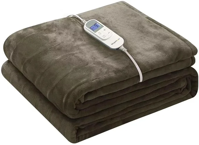 High-End Wapaneus Heated Blanket Electric Twin Size 62 x84 Refined
