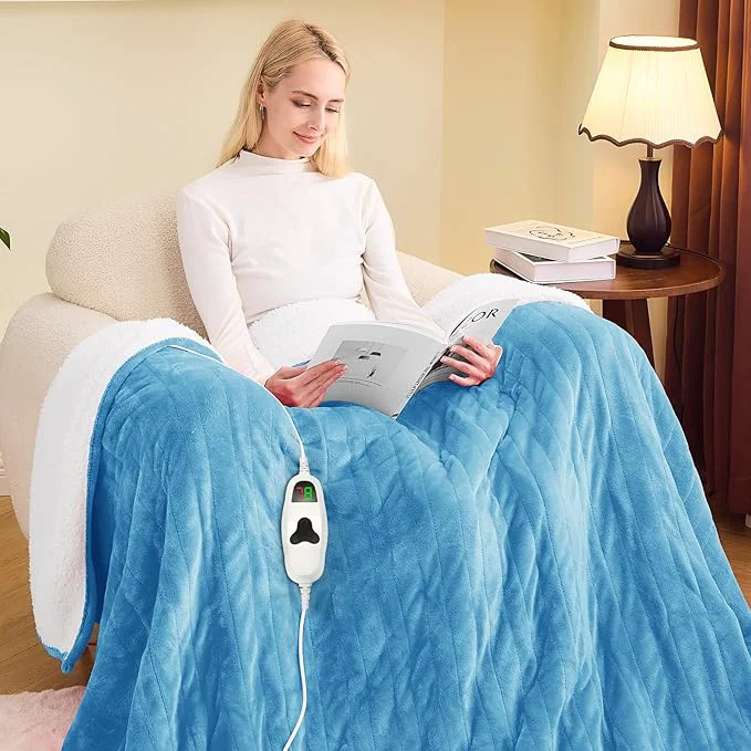 Consistent greenoak Heated Blanket Electric Twin 62 X84 Heating Blankets Original