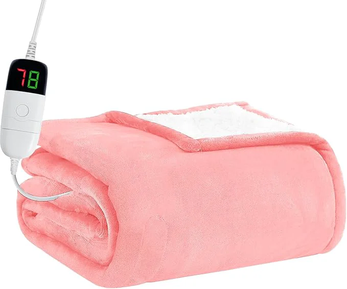 Flexible BOMOVA Heated Electric Throw Blanket Advanced