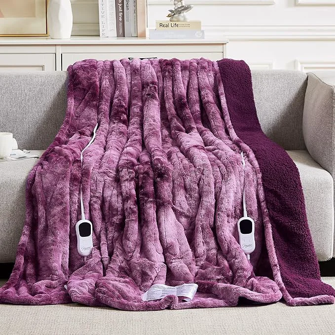 Top-Quality Homemate Electric Heated Blanket Queen Size Durable