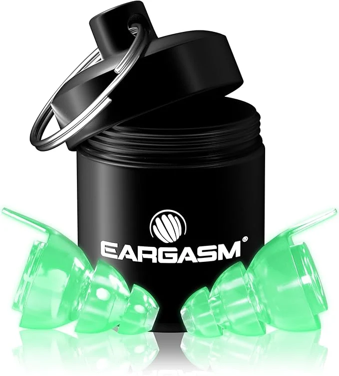 User-Friendly Eargasm High Fidelity Afterglow Glow-in-the-Dark Earplugs Advanced
