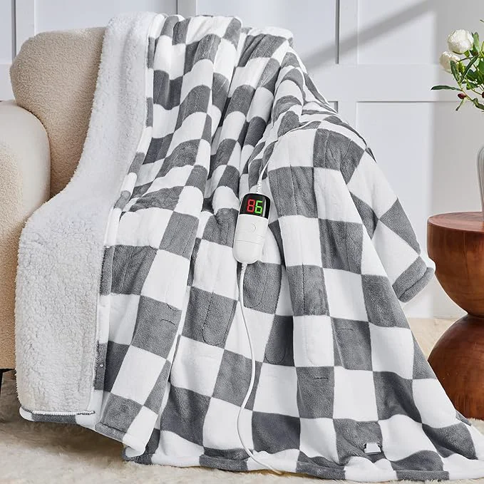 Next-Generation Heated Electric Blanket Throw 50X60 Heating Blanket Crafted