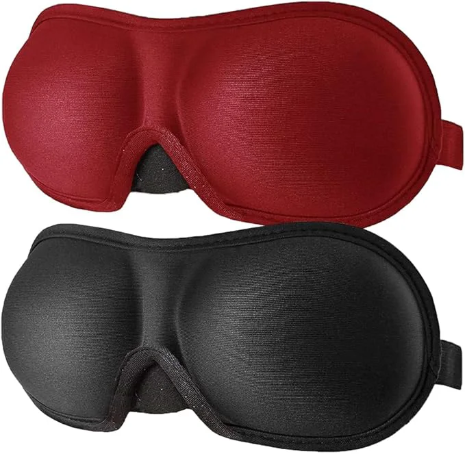 Luxury 3D Eye mask for Sleeping Machine Washable Sleep Mask for Women Blinder Green