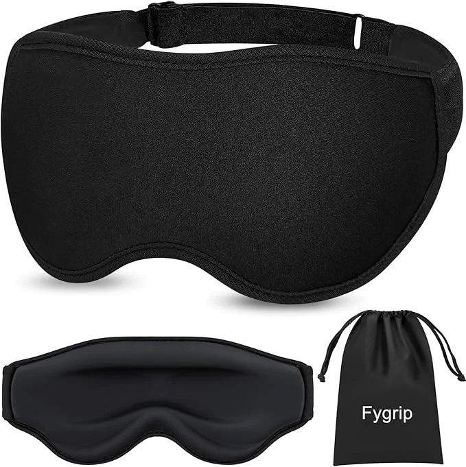 Consistent Fygrip 3D Eye Mask Sleep Mask for Men Women Pressure- Light High-Quality