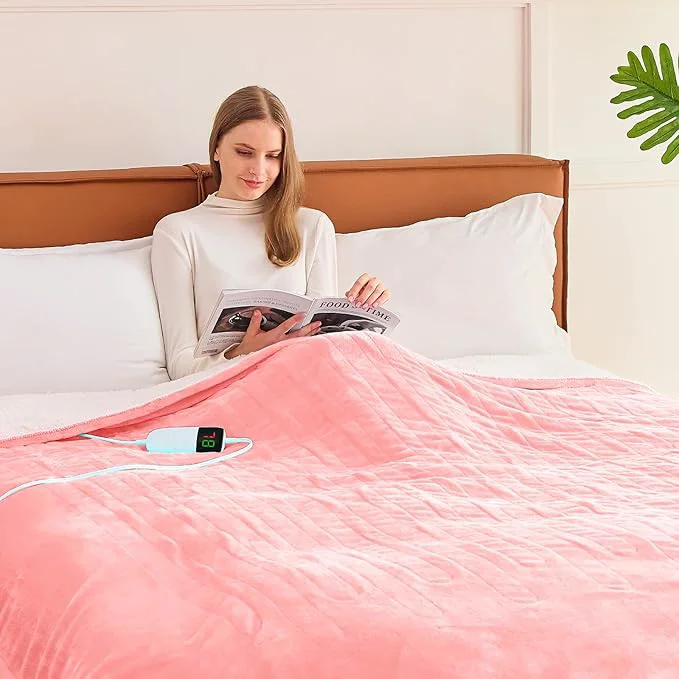 Elegant BOMOVA Heated Electric Blanket Full Size Innovative