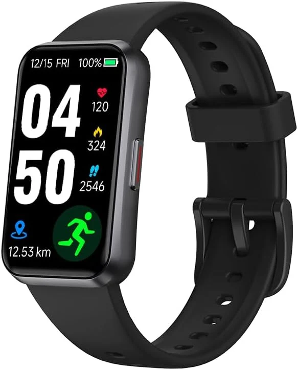 Premium Fitness Trackers Blood Oxygen Heart Rate Sleep Monitor 1.47 OLED Display High-Performance