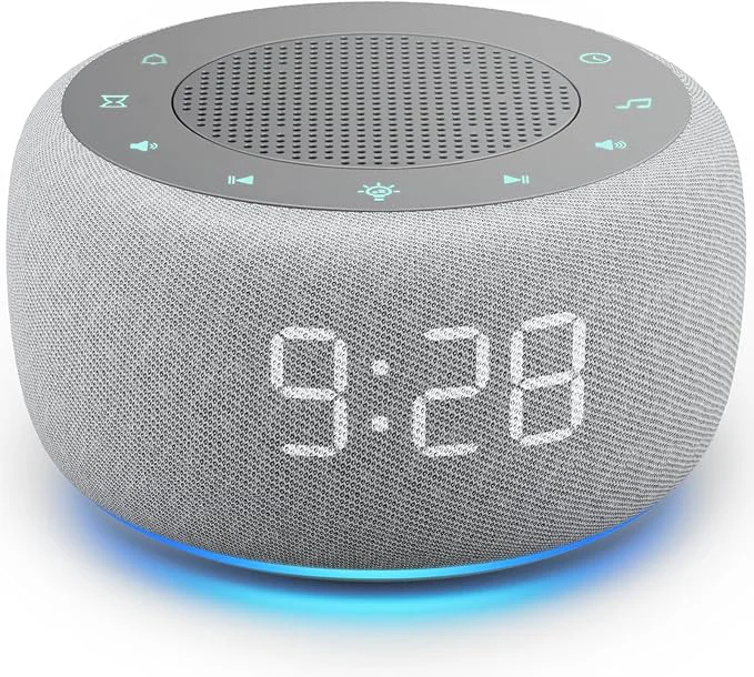 High-Quality Buffbee Alarm Clock with Sound Machine Responsible