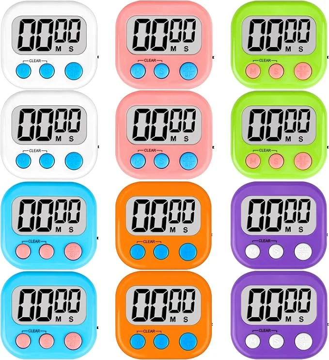 Healthy ZILLEEN Classroom Timers for Kids Classroom Magnetic Digital Kitchen Timers for Outstanding