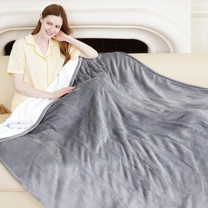 Functional Electric Blanket Throw 50 x 60 Verified