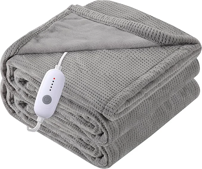 Advanced Electric Heated Blanket Throw Size 50 x60 Ultra-Soft Heating Blanket Outstanding