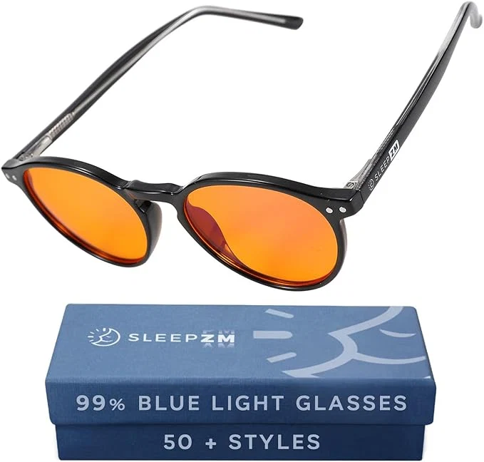 Trendy Sleep ZM Blue Light Blocking Light Sensitivity Glasses Luxury