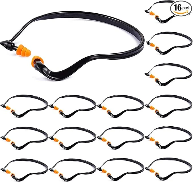 Green BBTO Banded Earplugs for Shooting Range Band Ear Plugs Lightweight Silicone Sophisticated