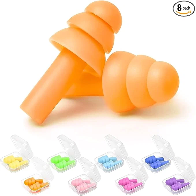 Effective Earplugs for Sleeping Noise Cancelling Reusable Ear Plugs– Super Soft Efficient