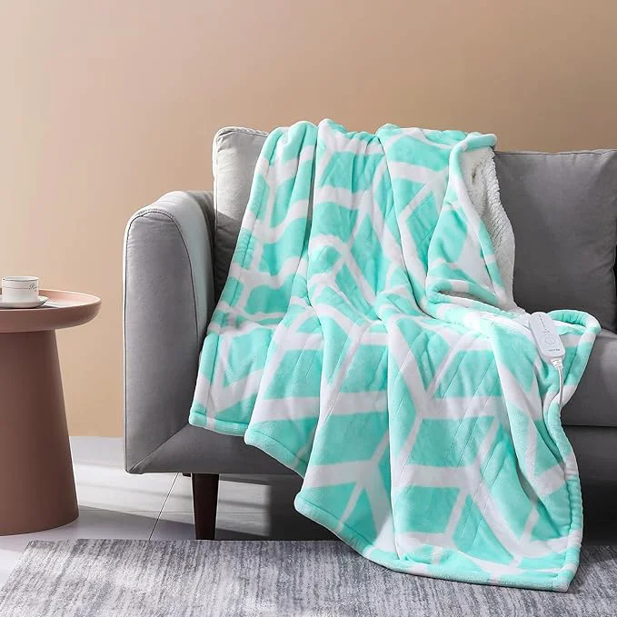 Proven VENTIMI Electric Blanket Heated Throw Fast Heating Blankets User-Friendly