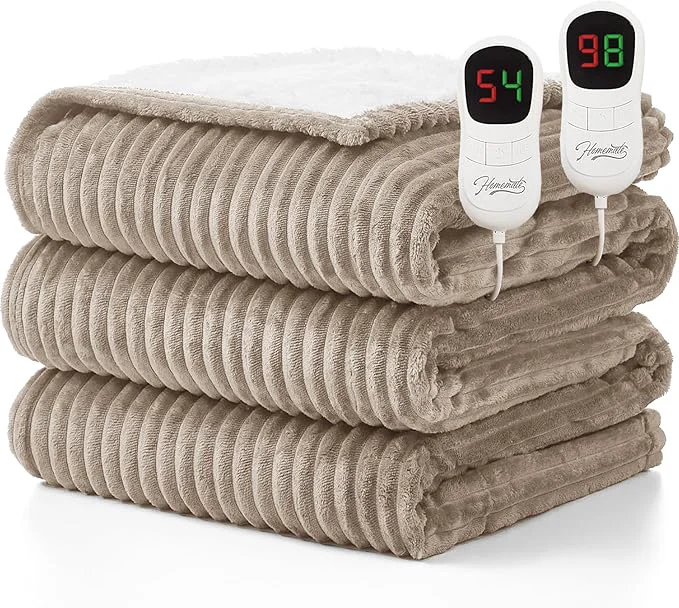 Premium Homemate Electric Heated Blanket King Size Versatile