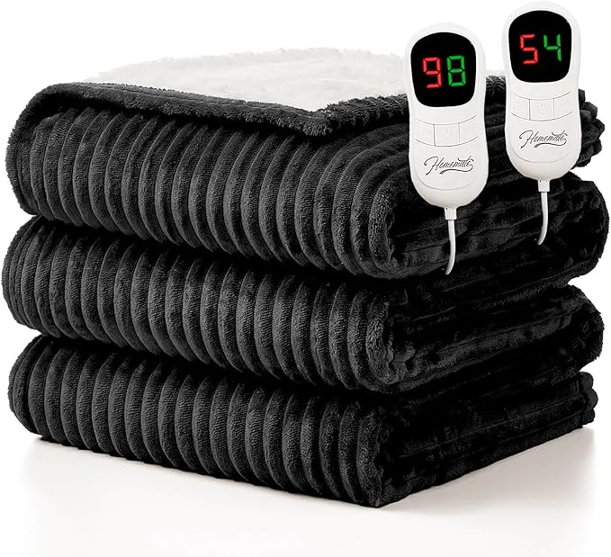 Clean Homemate Electric Heated Blanket Queen Size Verified