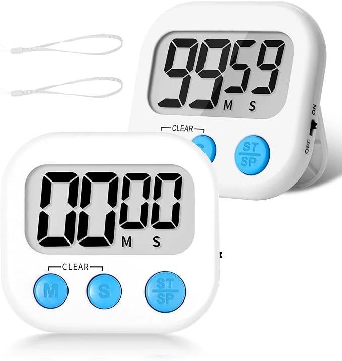 Environmentally Friendly ZILLEEN Classroom Timer for Kids Teachers 2 Pack Digital Timers Trusted
