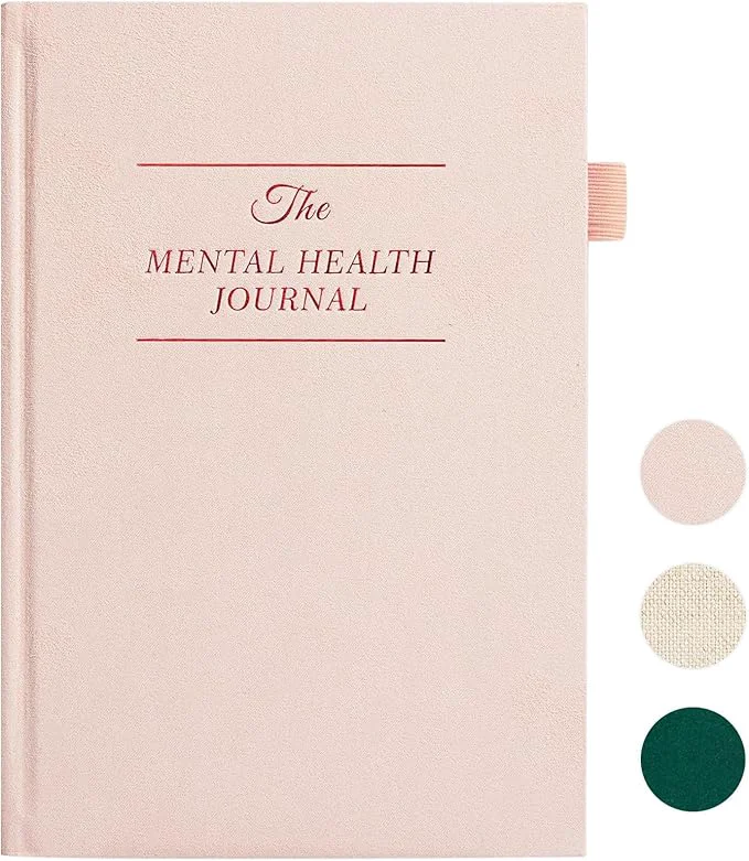 Detailed Mental Health Journal for Women and Men Sophisticated