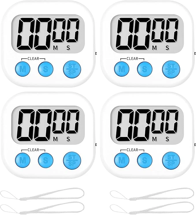 Advanced ZILLEEN Classroom Timer for Kids Teachers 4 Pack Digital Timers Specialty