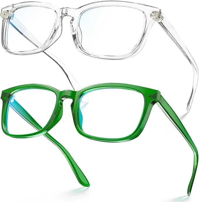 Superior VISOONE Blue Light Blocking Glasses Square High-Quality