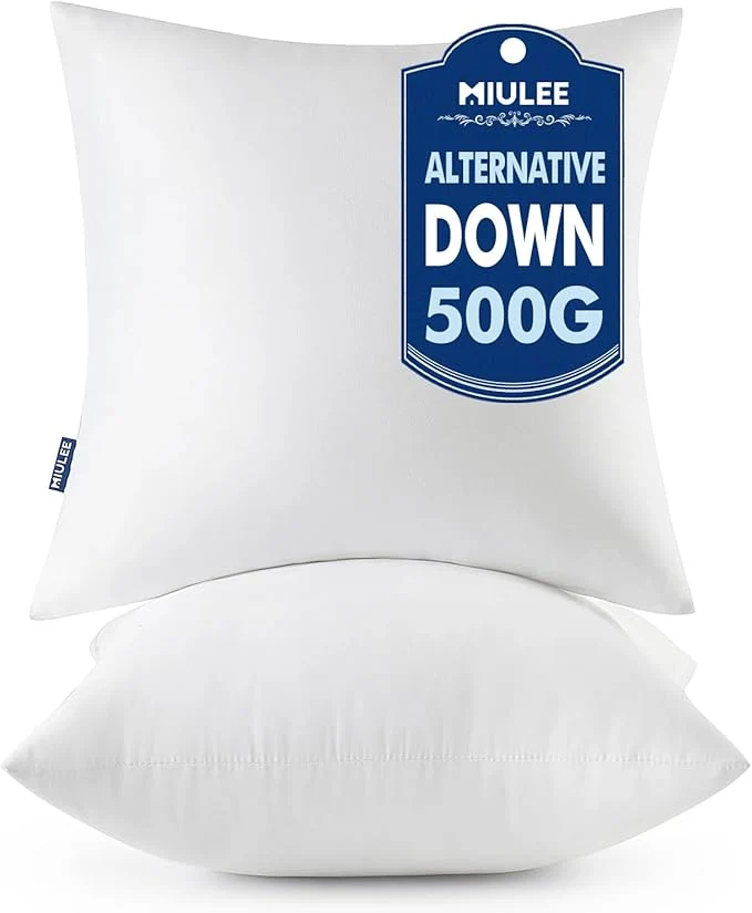 High-Quality MIULEE Throw Pillows Inserts Safe
