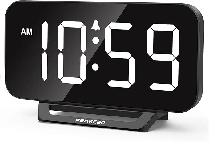 High-End Peakeep Small Digital Alarm Clock Smart